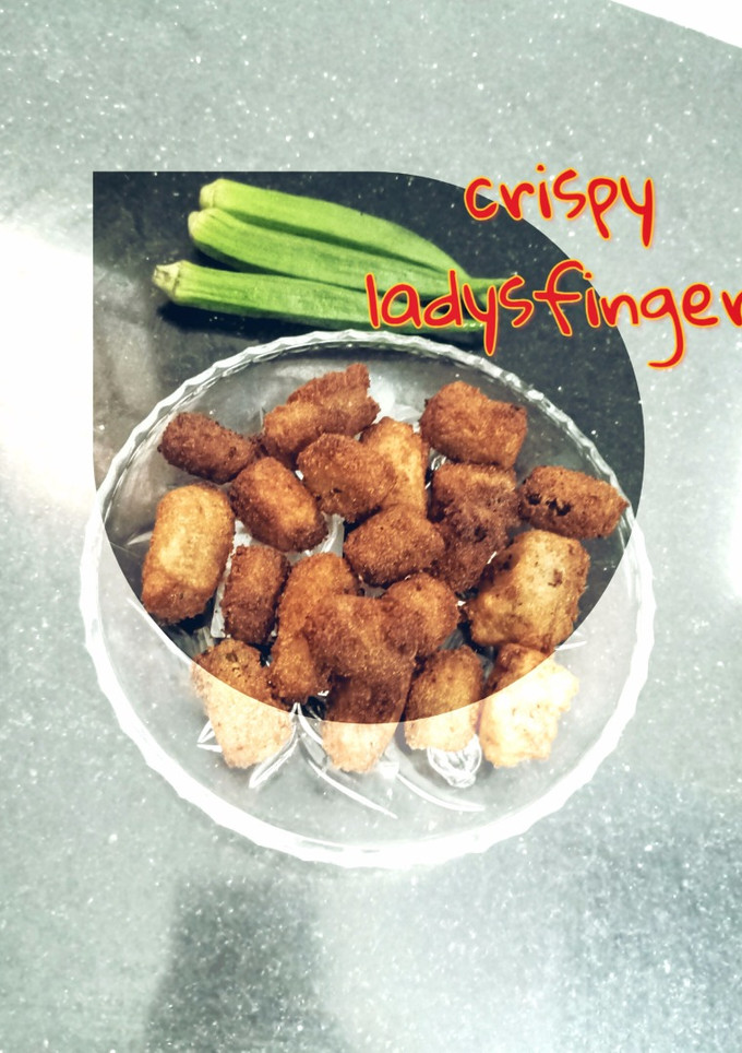 மொறு மொறு வெண்டைக்காய் செய்முறை முக்கிய புகைப்படம்