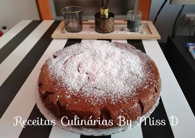 Receita de Bolo de Chocolate Nesquik