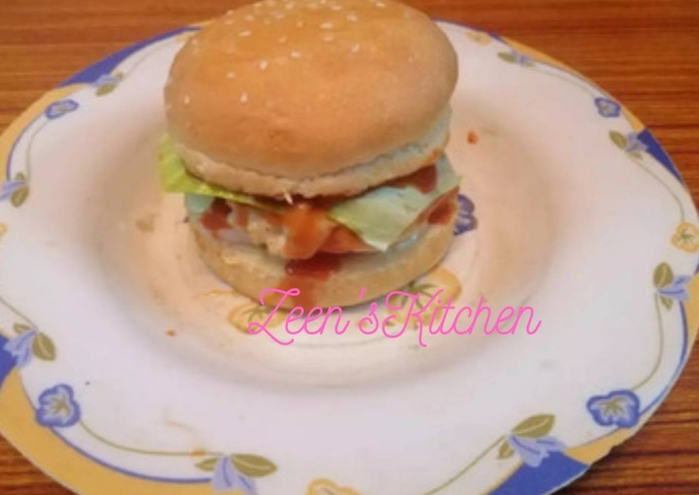 Chapli Kabab Burger
