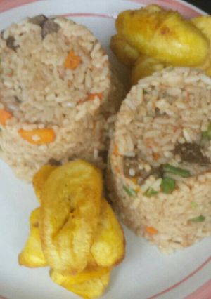 A picture of Coconut rice.