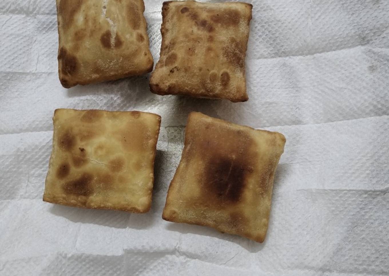 Veg pizza pockets