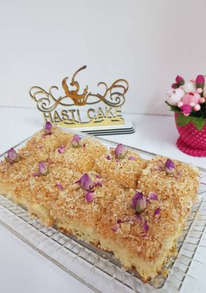 عکسی از دستور کیک شنی