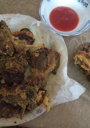 A picture of Fried chops.