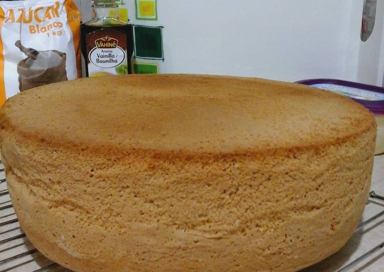 Bizcocho para tarta