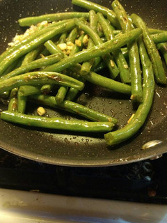 A picture of Stir Fry Garlic Green Beans.