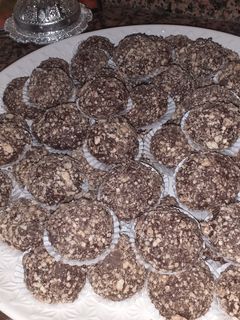 صورة لوصفة حلوة البيض المسلوق رائعة 👌🥧🍪😋