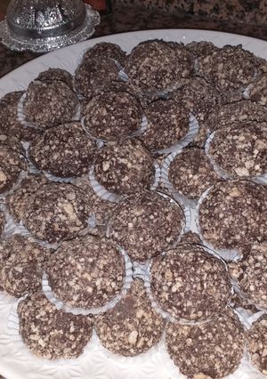 صورة لوصفة حلوة البيض المسلوق رائعة 👌🥧🍪😋