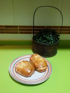 Una foto de Napolitanas de jamon y queso con thermomix