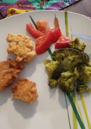 Una foto de Croquetas de lentejas turcas y arroz