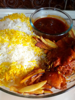 عکسی از دستور مرغ با دلال مخصوص😍🍗
