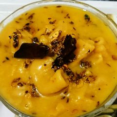 A picture of Daal pithi.