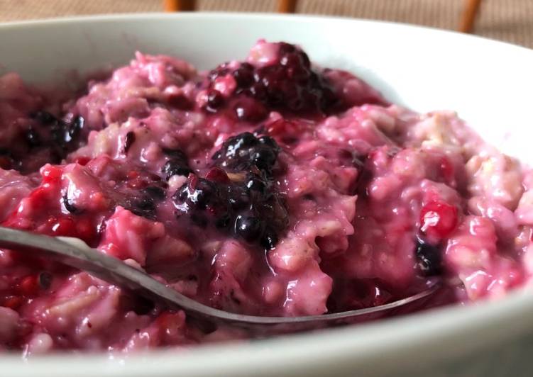 Easy Way to Cook Speedy Oatmeal with almond milk