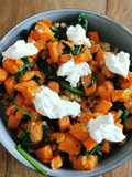 One pot patate douce et épinards (végétarien)