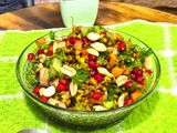 Moong Moth Sprouts Chaat - Protein-Rich Weight Loss Healthy chaat