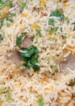 A picture of Simple pilau.
