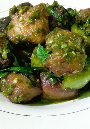 Foto resep Sambal tongkol kemangi serba hejo