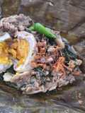 Pepes Jantung Pisang Telur Asin