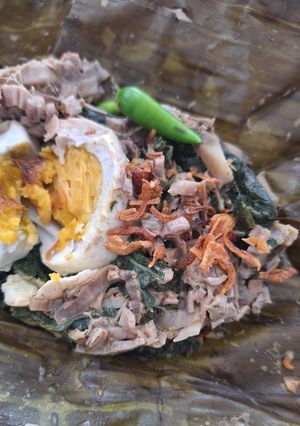 Foto resep Pepes Jantung Pisang Telur Asin