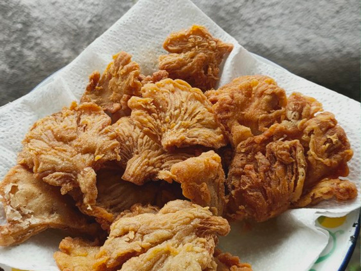 Resep Jamur Tiram crispy, Menggugah Selera