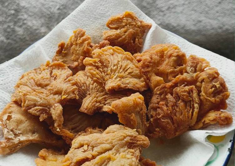 Resep Jamur Tiram crispy | Cara Buat Jamur Tiram crispy Yang Enak Dan Lezat