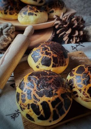Foto resep Mushroom Bread / Roti Jamur tanpa telur