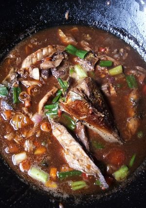 Foto resep Ikan Asap Asam Manis ala mama bidan