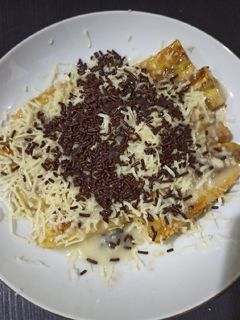 Foto resep Pisang Panggang Keju Susu Coklat