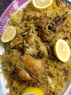 صورة لوصفة كبسة الدجاج