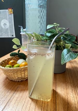 Foto resep Es Lemon Madu Segar