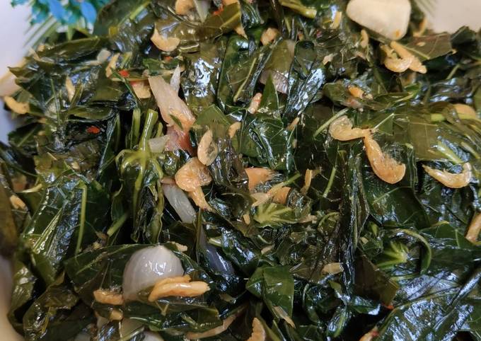 Resep: 08. Tumis Daun Ubi Enak