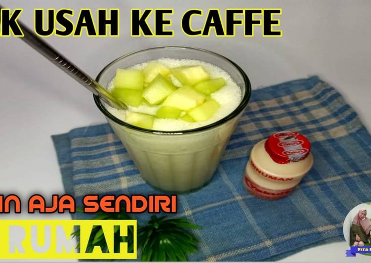 Cara Gampang Membuat Yakult Melon Anti Gagal