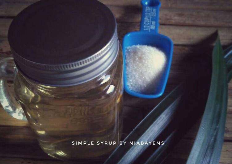 Langkah Mudah untuk Menyiapkan Simple syrup semua pasti bisa 😆 Anti Gagal