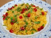 A picture of besan sev