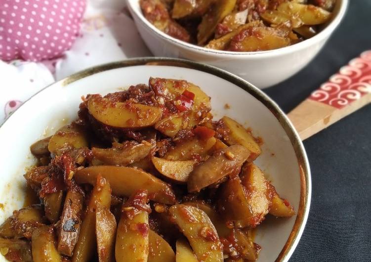 Langkah memasak Jengkol dicabein🌶️ gurih