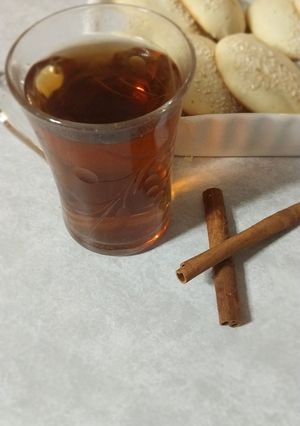 عکسی از دستور چای دارچینی