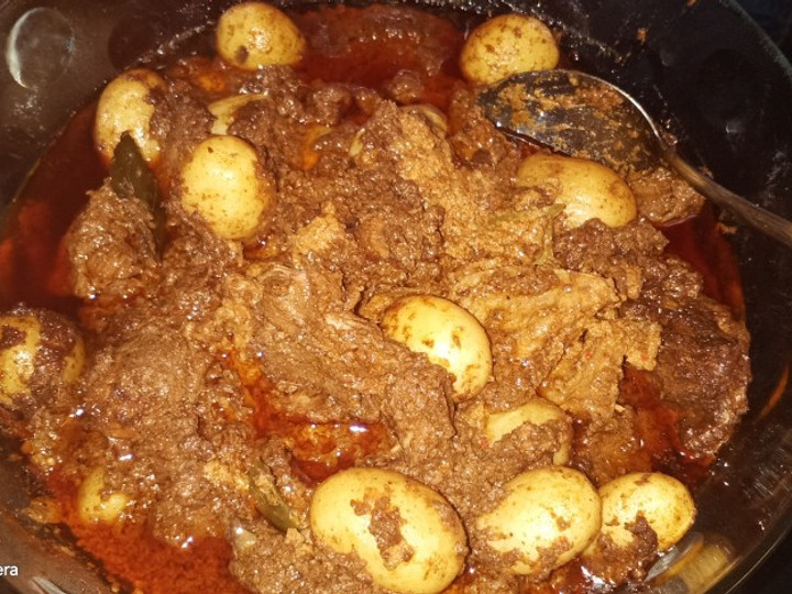 Resep Rendang Daging kentang Anti Gagal