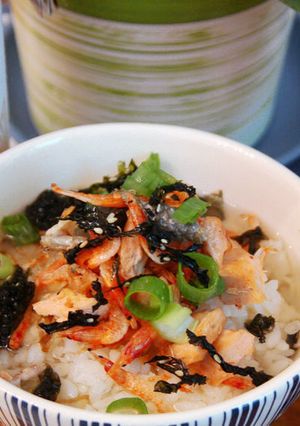 鮮味日式茶泡飯 的食譜成品照片
