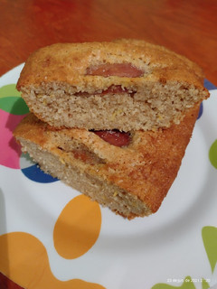 Una foto de Budín de Avena y Harina integral