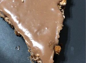 Une photo de Gâteau spéculoos praliné sans cuisson