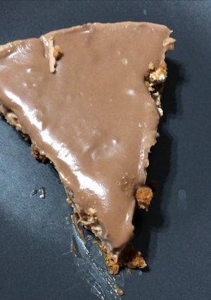 Une photo de Gâteau spéculoos praliné sans cuisson