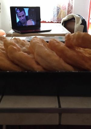 Lángos recept fotója