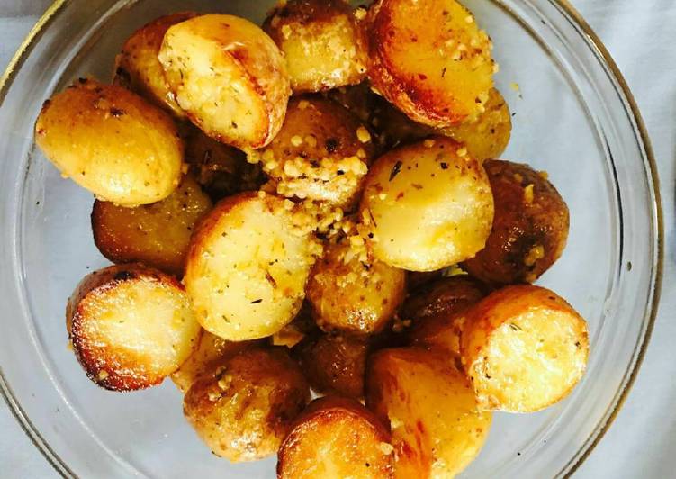 Simple Way to Make Speedy Baked baby potatoes