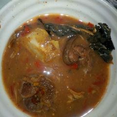 A picture of Okoho soup.