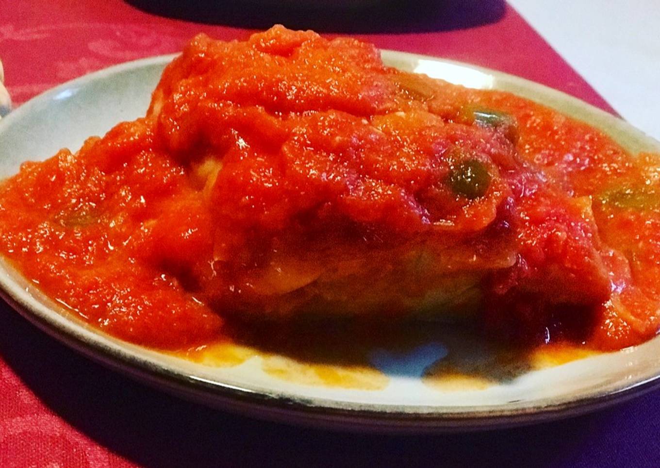 Bacalao con tomate