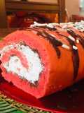 Rotolo RedVelvet a modo mio (panna e Nutella)