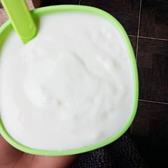A picture of Homemade yogurt.