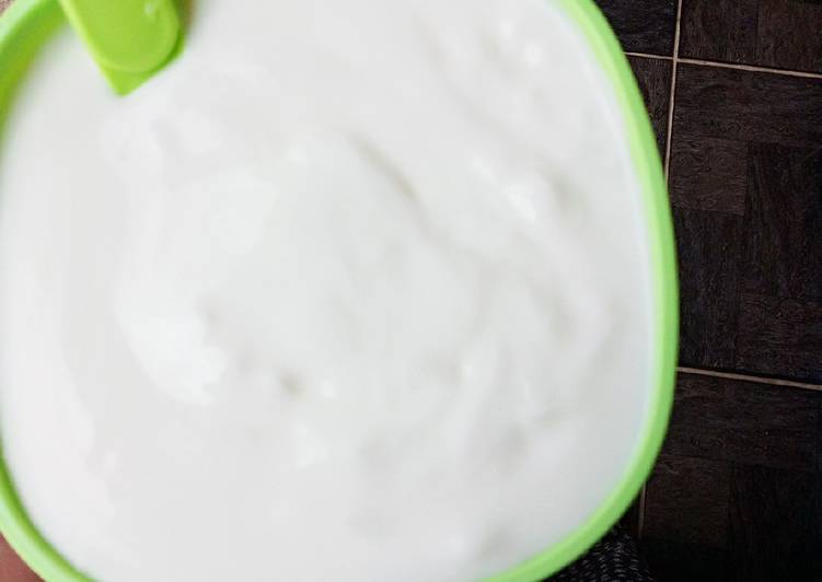 Homemade yogurt