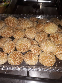 عکسی از دستور کلوچه کنجدی