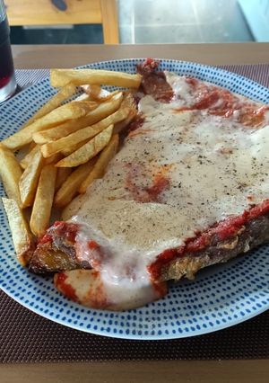 Una foto de Matambre a la pizza al horno