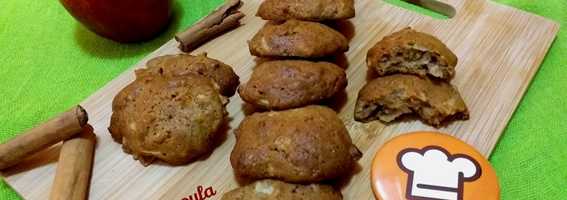 Μαλακά μπισκότα 🍪 με μήλο 🍎 και κανέλα 💞